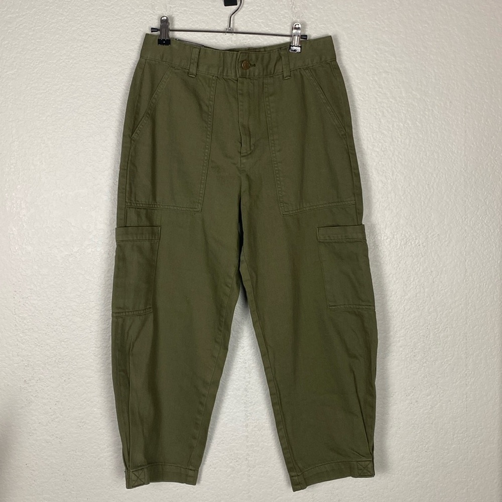 Banana republic, green barrel, leg cropped jeans - Picture 2 of 7
